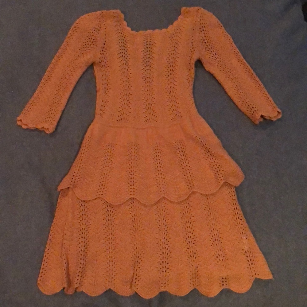 Knitted and Knotted Sweater Dress